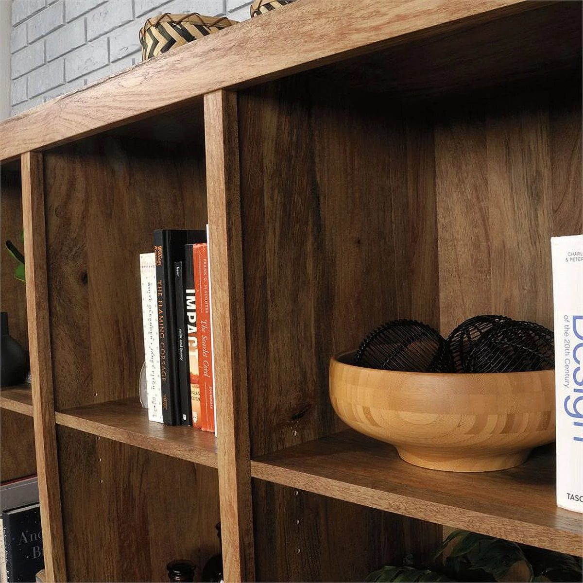 9-Cubby Engineered Wood Bookcase N7173