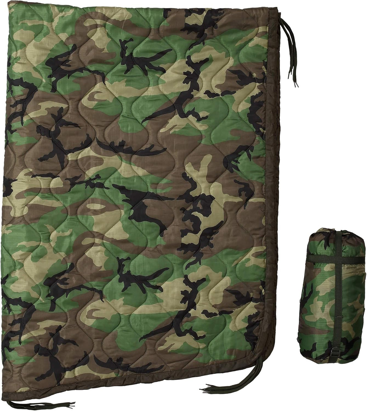 Thermal Insulated Camping Blanket with Compression Carry Bag N14960