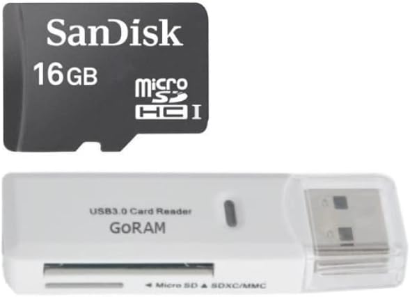 16GB Micro SDHC Memory Card (120 Pack) with Card Reader E5623