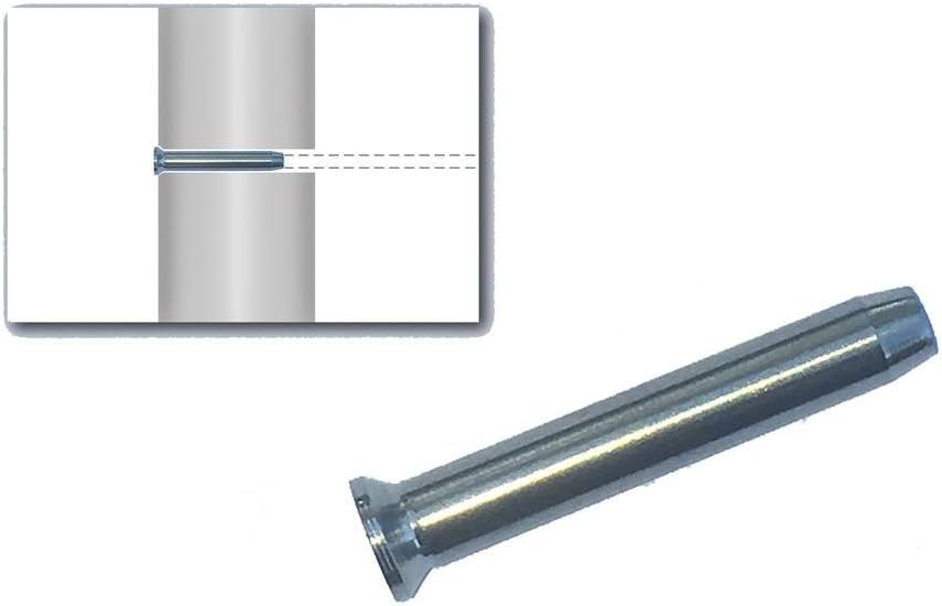 Stainless Steel Hand-Crimp Threaded Terminal Tensioner and Stemball Swage Combination Pack for 1/8 Cable Railing - Lot of 10 Pack J36361