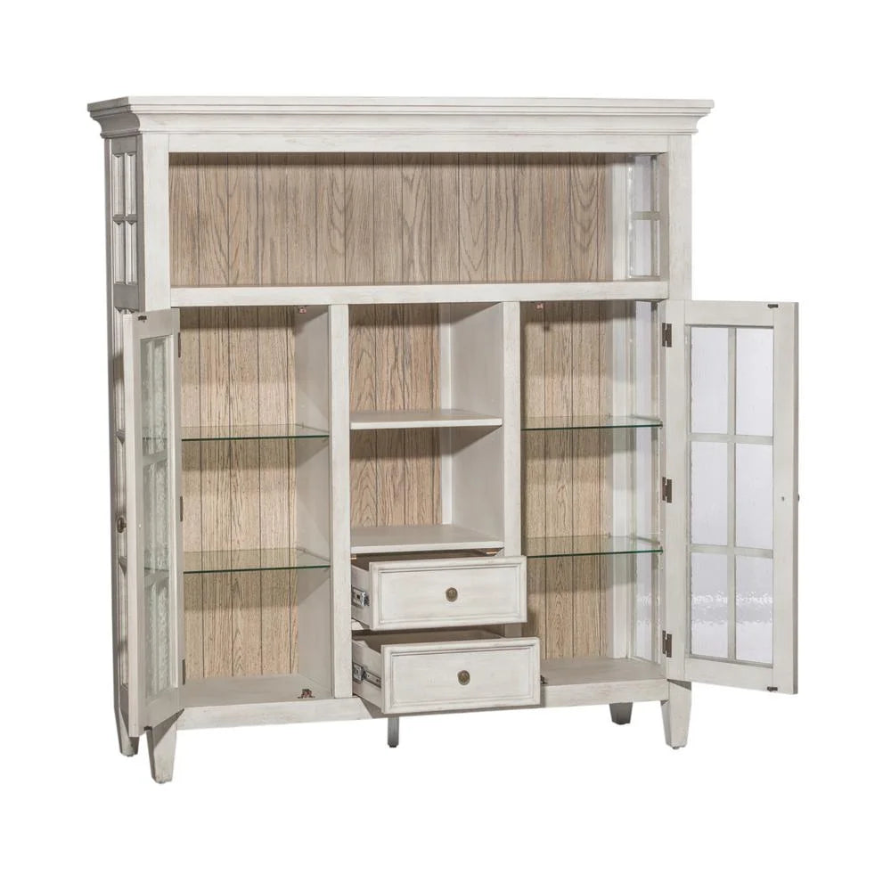 White Display Cabinet J1798