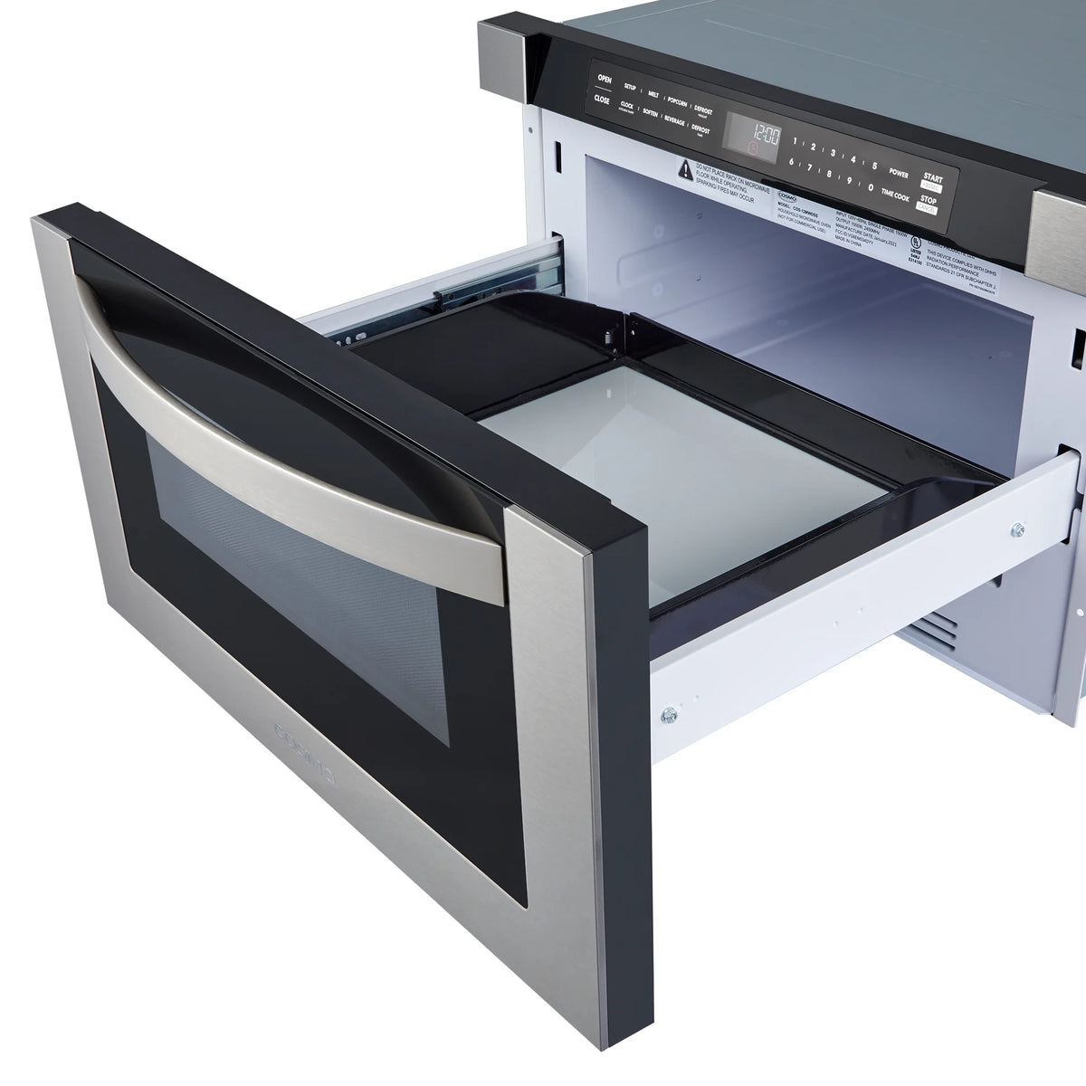 3 Piece Kitchen Appliance Package with Electric Cooktop Microwave Drawer Wall Oven L455342