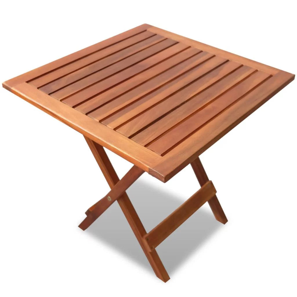 Acacia Wood Folding Square Coffee Table K1924