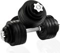 105 lbs Adjustable Cast Iron Dumbbell Set E955