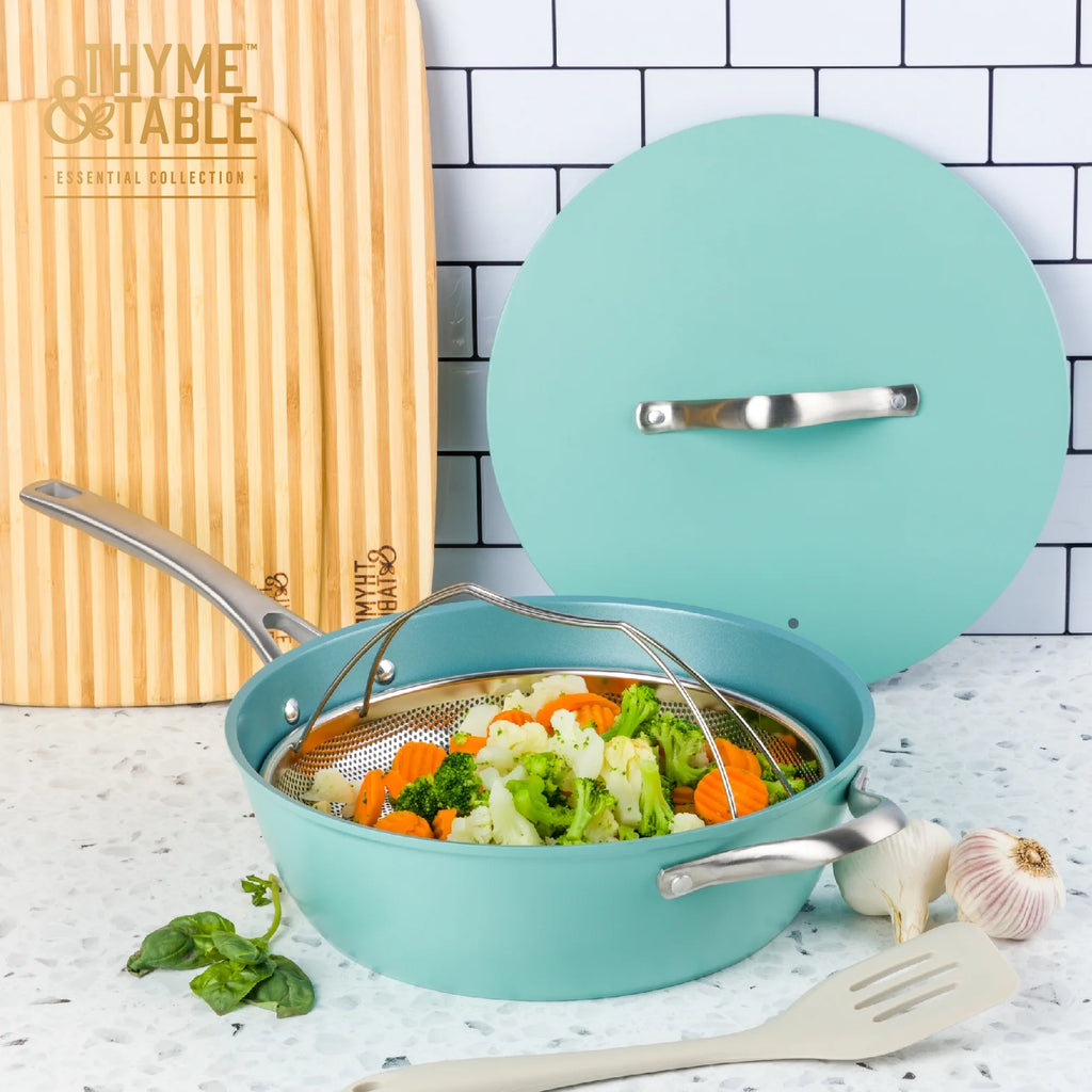 Chef Set with Steamer Basket X65096