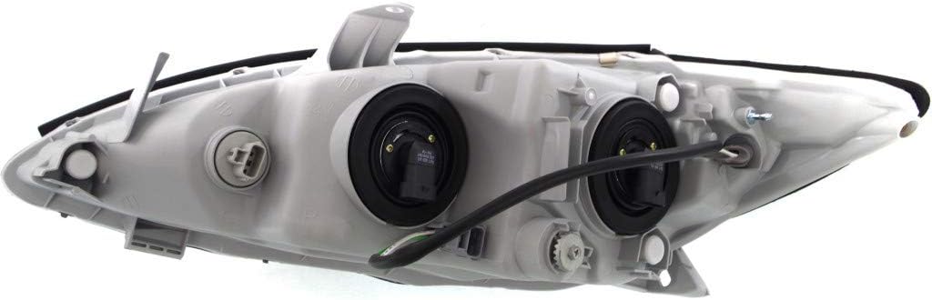 Passenger Side Headlight for 2005 2006 Toyota Camry L245