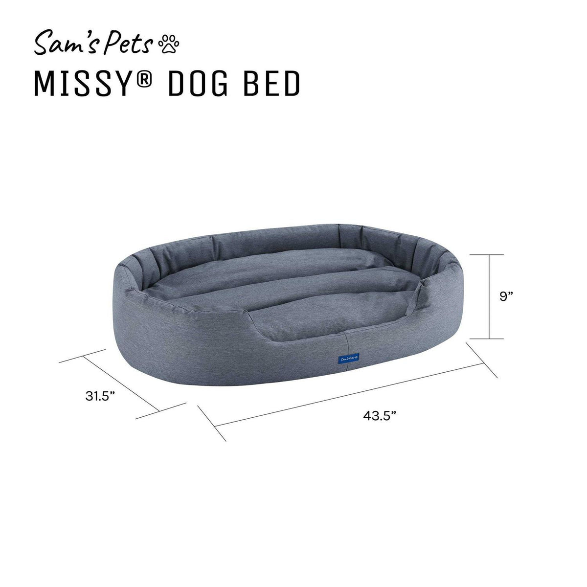 Round Dog Bed E4631