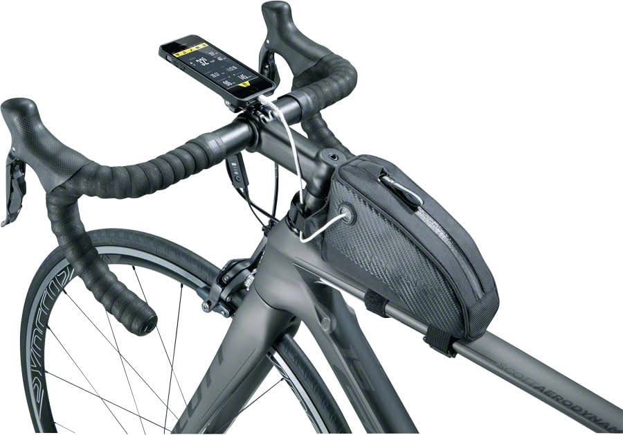 Black Medium Top Tube Bag F412006
