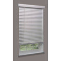 Cordless Faux Wood Blind, white, 68-1/4x22w x 6 A4978