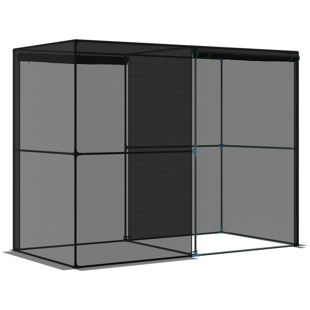 Outdoor Walk-in Crop Cage with HDPE Cover R3667
