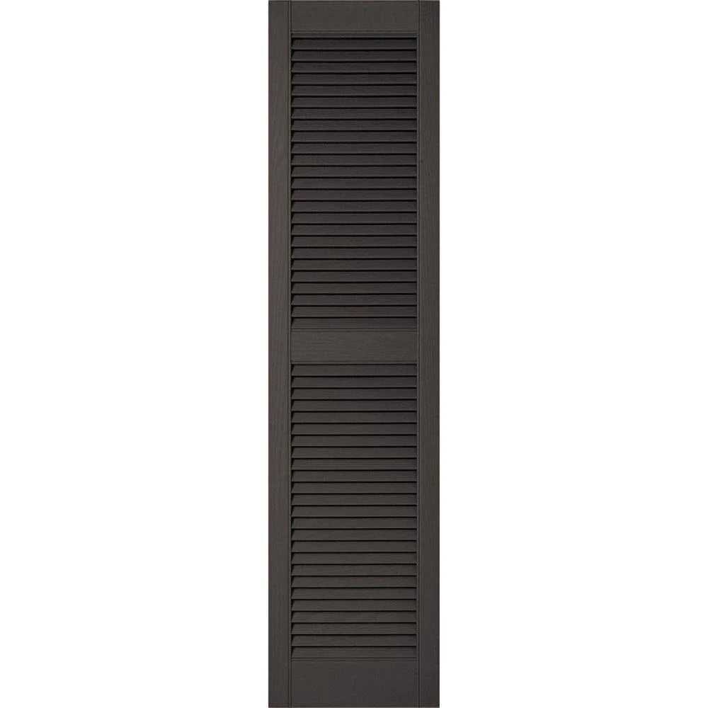 Musket Open Louver Shutters, Per Pair Y282