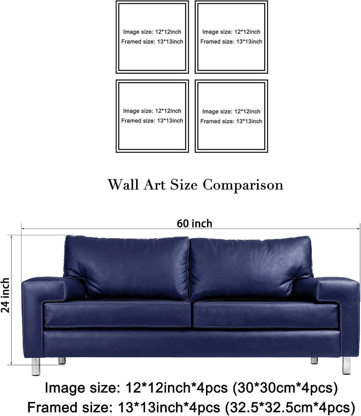 Black and White 4 Panels Giclee Canvas Prints C467871