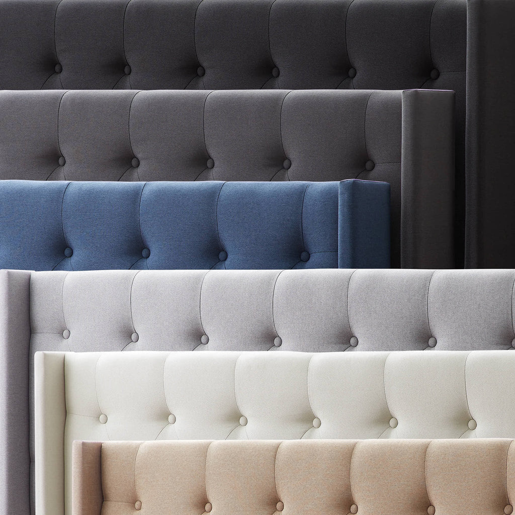 King Cal King Cream Upholstered Headboard M95297