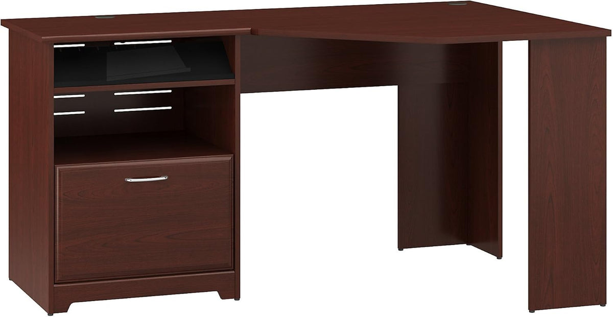 Heather Gray Corner Desk F431