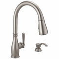 Stainless 1-Handle Pull-Down Kitchen Faucet T571