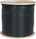 Green Shielded 23AWG Solid Bare Copper PVC 1000ft Bulk Ethernet Cable A324289