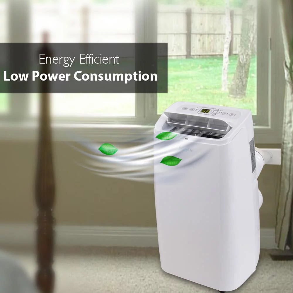Portable Air Conditioner with Built-in Dehumidifier & Fan Modes, 12,000 BTU W215339