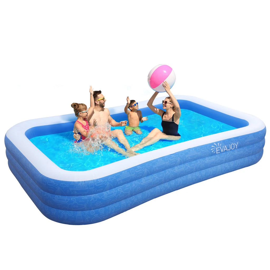 Inflatable Swimming Pools 119'' x 72'' x 20'' E97379