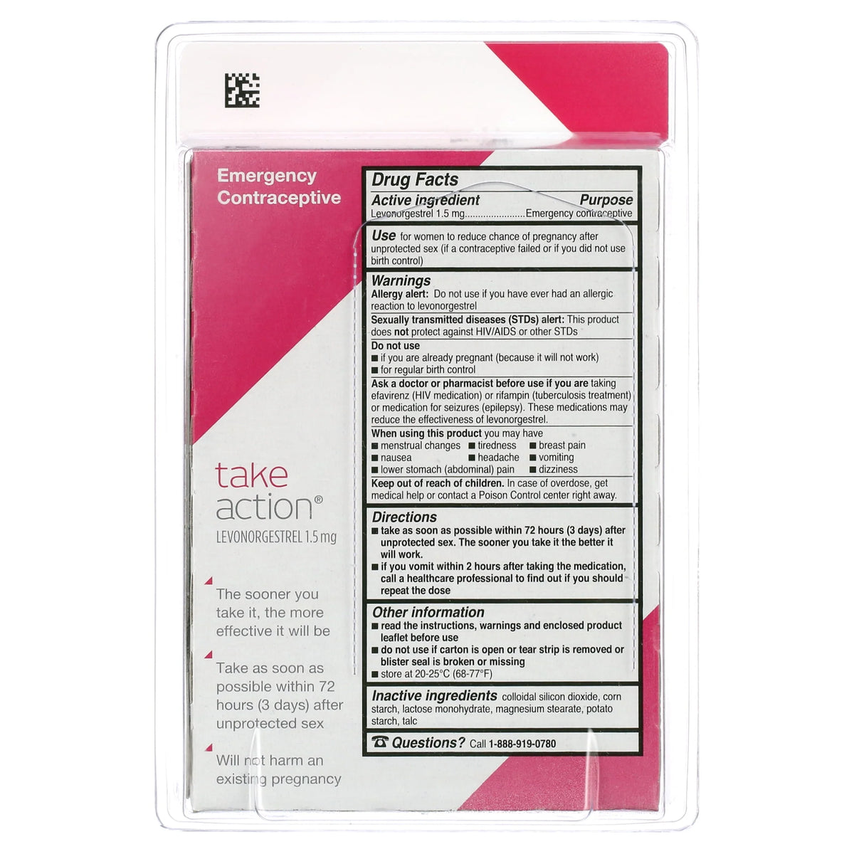 Emergency Contraceptive Levonorgestrel 1.5Mg Y977
