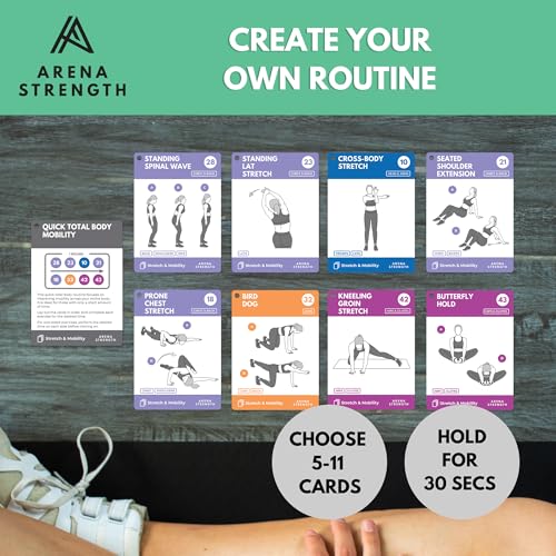 Workout Cards for Resistance Band Training N995