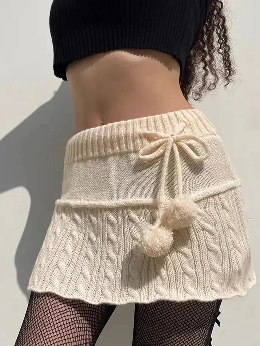 Fluff Ball Skirt R700171