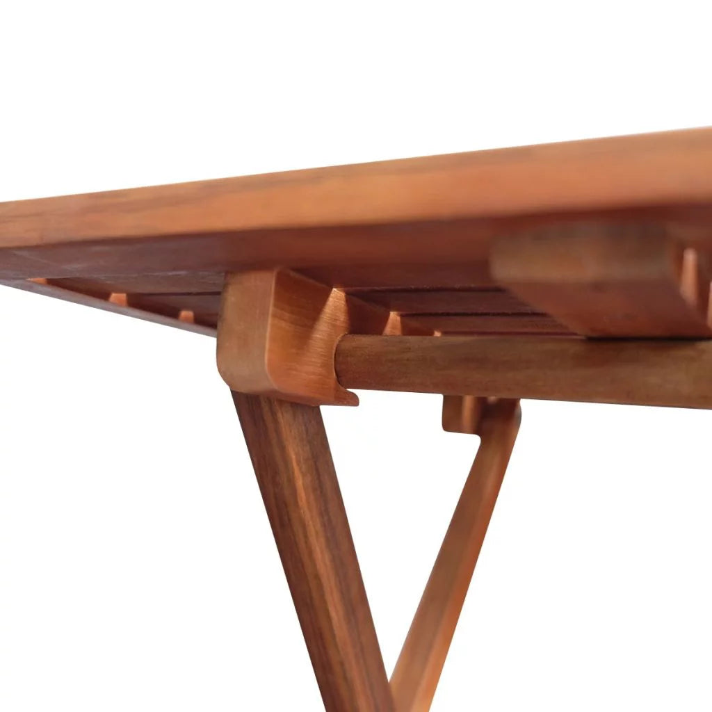 Acacia Wood Folding Square Coffee Table K1924