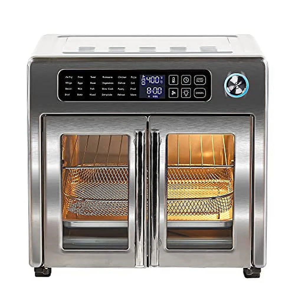 26 QT Extra Large Stainless Steel Air Fryer P439