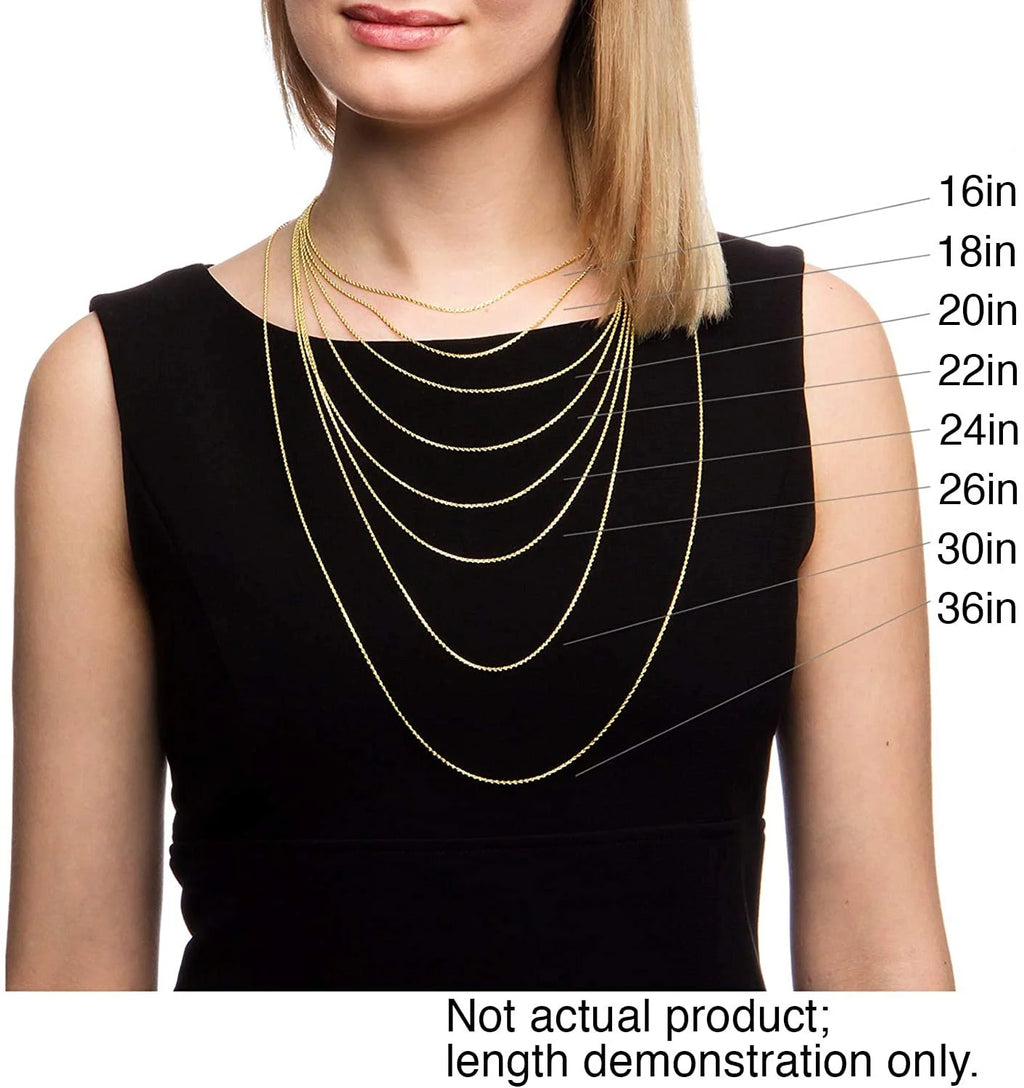 Yellow Gold Plated Cuban Chain Necklace Q7853