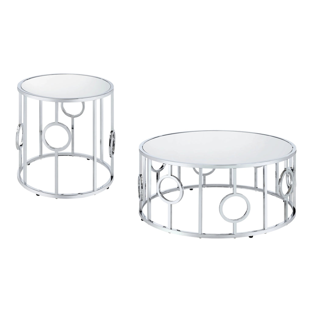 2-Piece Metal Coffee Table Set O835613