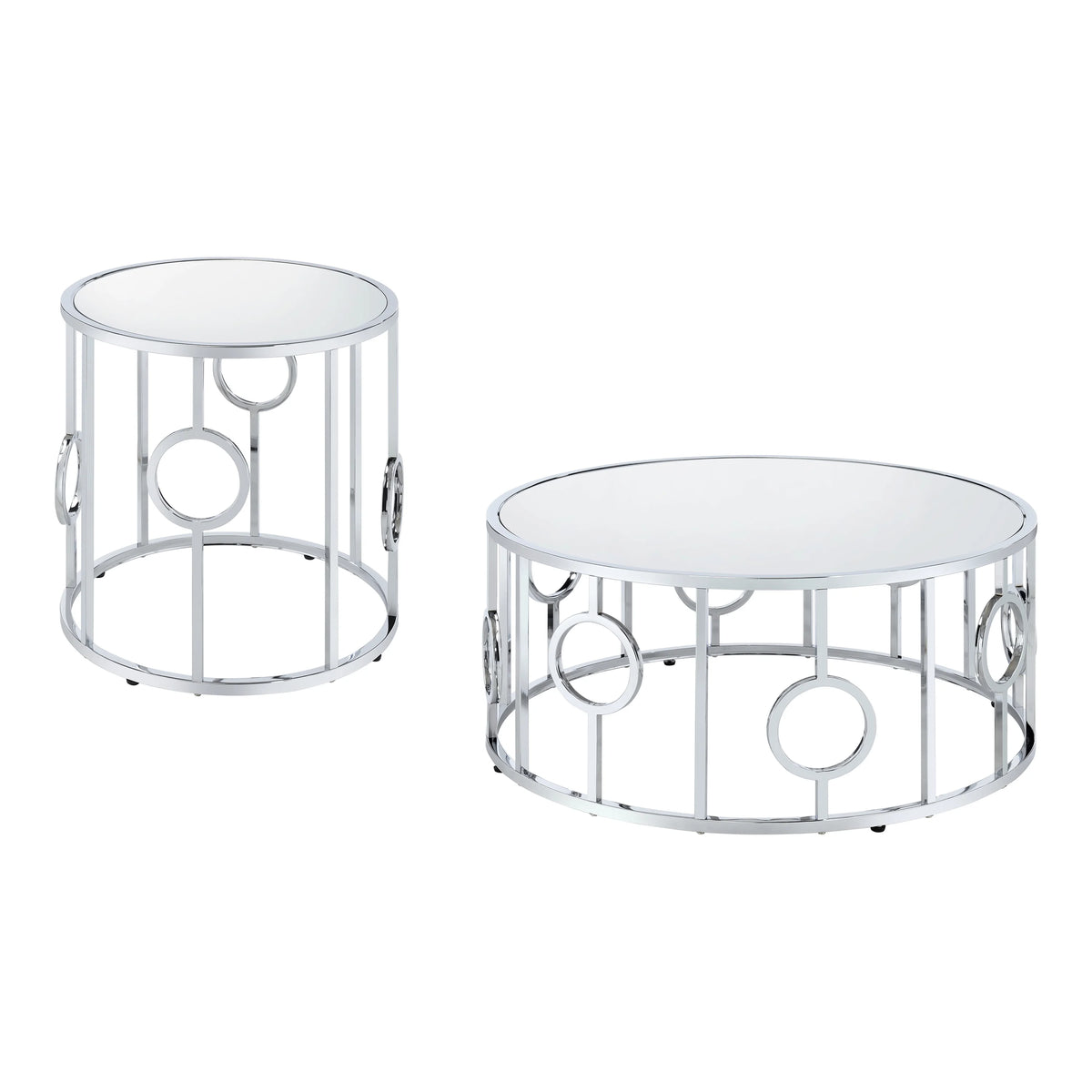 2-Piece Metal Coffee Table Set O835613