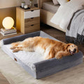 Large Dogs Orthopedic Sofa Dog Bed with Removable Waterproof Cover D47323