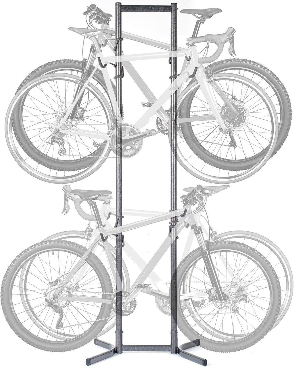 4 Bike Storage Rack, Freestanding Wall Bike Rack, Holds Up to 160 lbs Y292