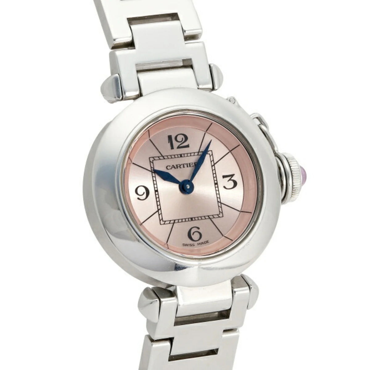 Pre-Owned Pink Dial Watch H459