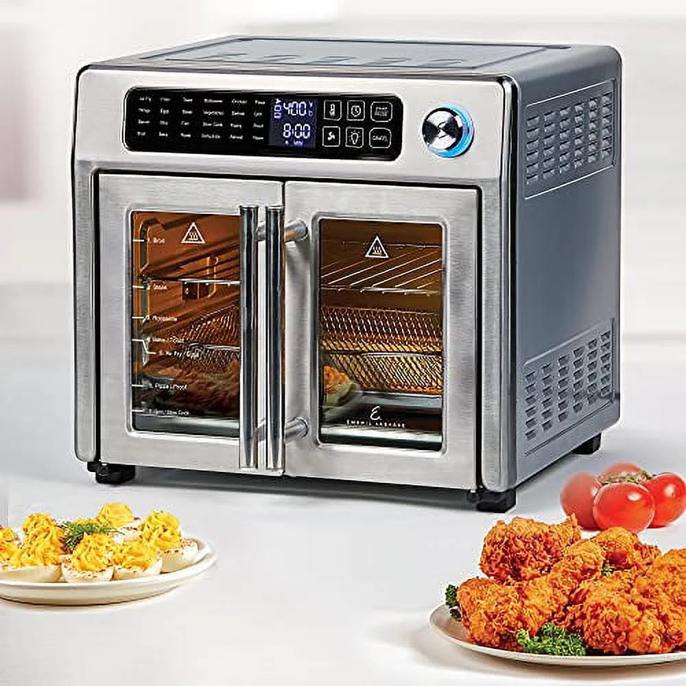 26 QT Extra Large Stainless Steel Air Fryer P439