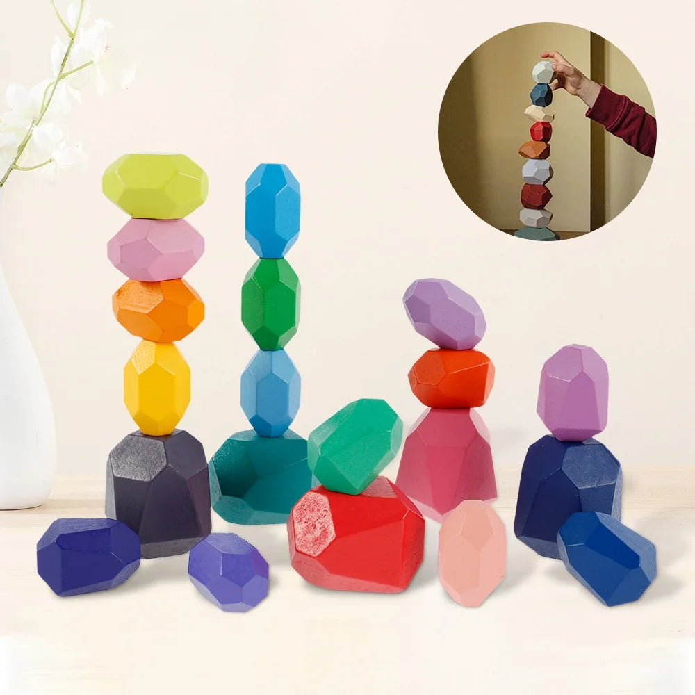 Wooden Building Blocks Set D73299