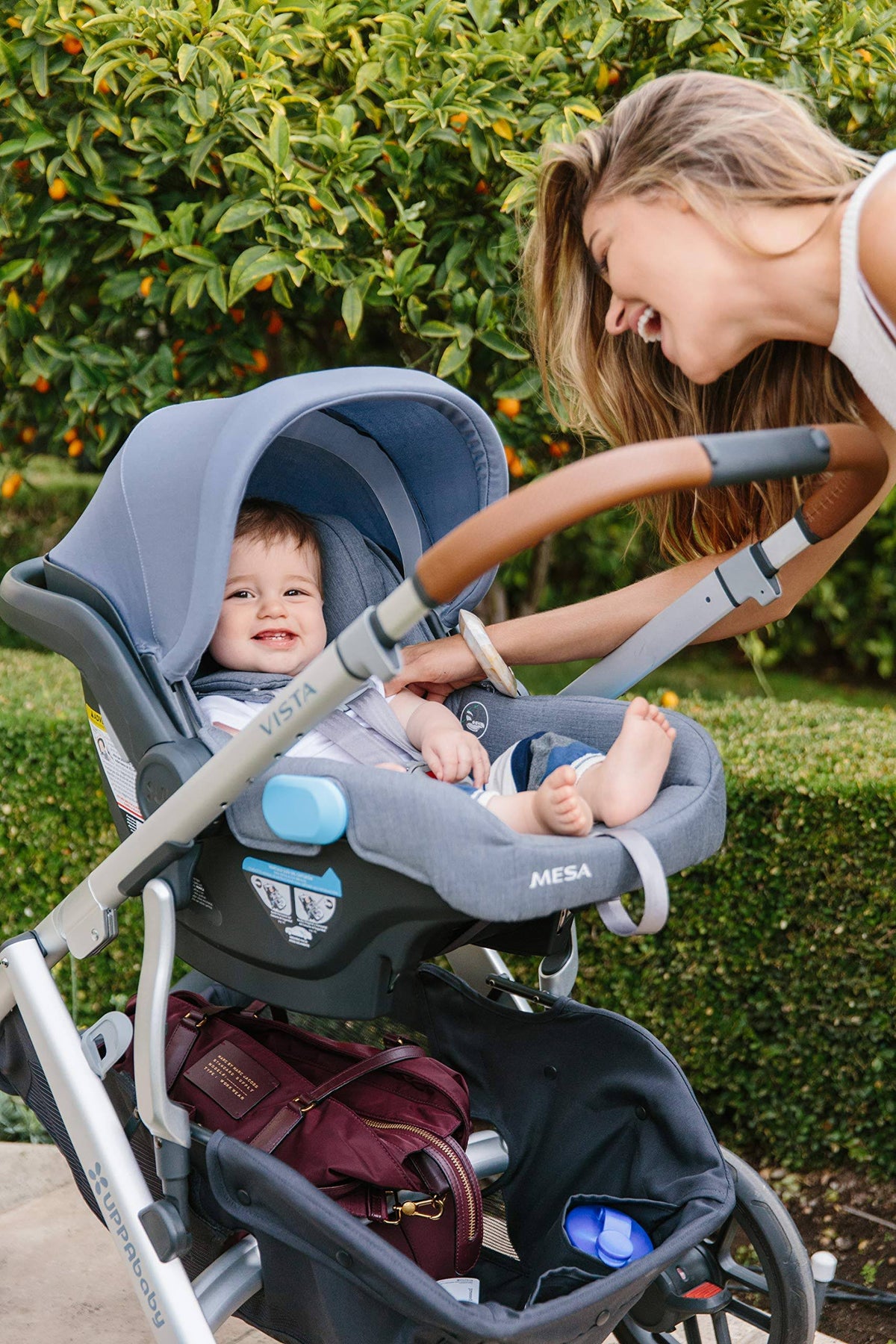 Blue Marl Infant Car Seat G36170