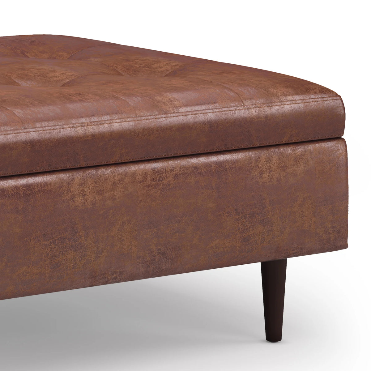 38 inch Square Storage Ottoman Coffee Table K280