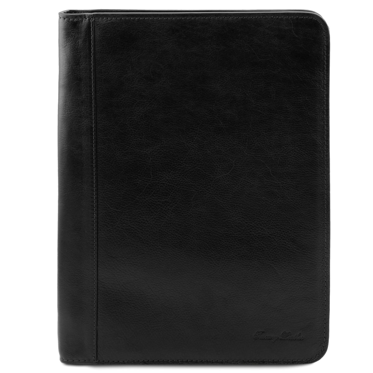 Black Leather Document Case with Ring Binder N359166