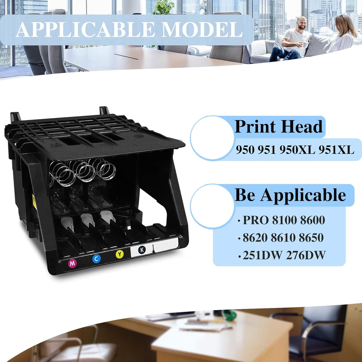 Print Head Replacement Kit for HP Officejet Pro Printers K17288