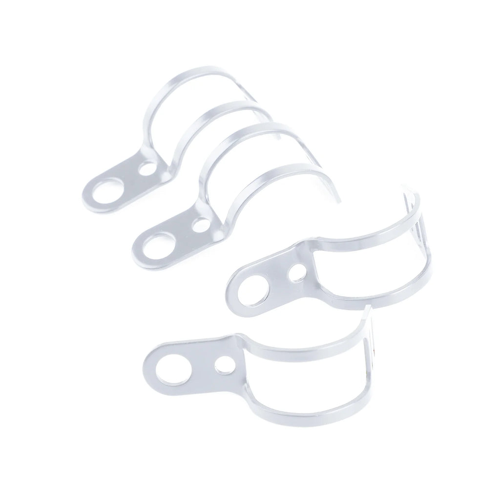 Chrome Motorcycle Headlight Mount Bracket Adapter M2073