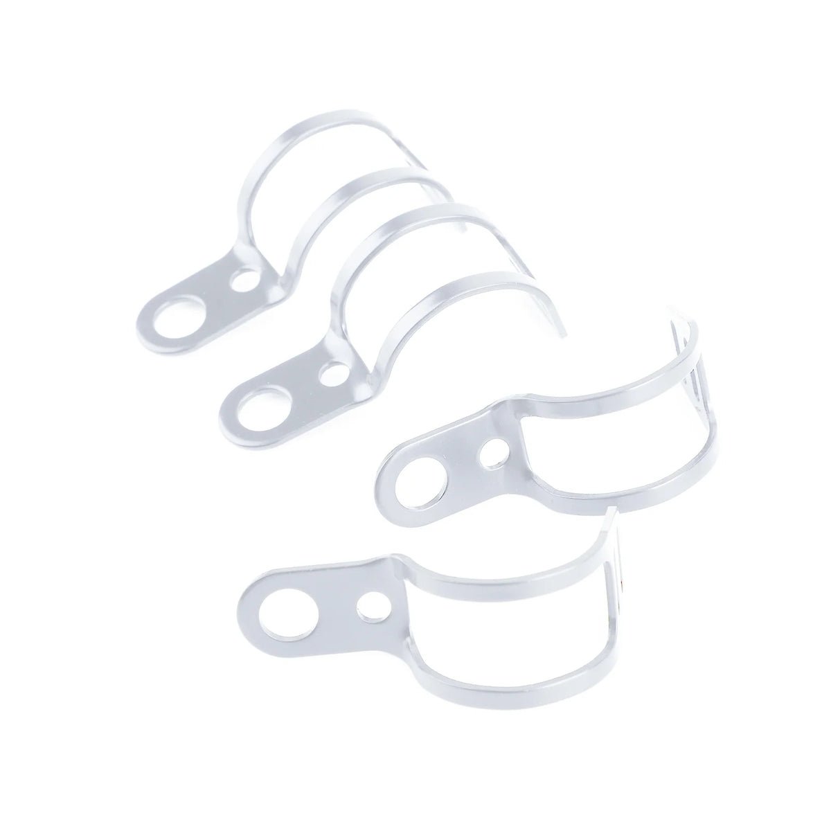 Chrome Motorcycle Headlight Mount Bracket Adapter M2073