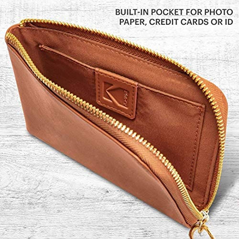 Grey Instant Print Camera Travel Case Bundle X282
