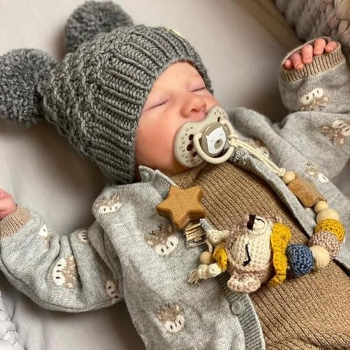 Realistic Reborn Baby Dolls Boy 18 Inch Lifelike Soft Weighted Newborn Baby Doll A968583