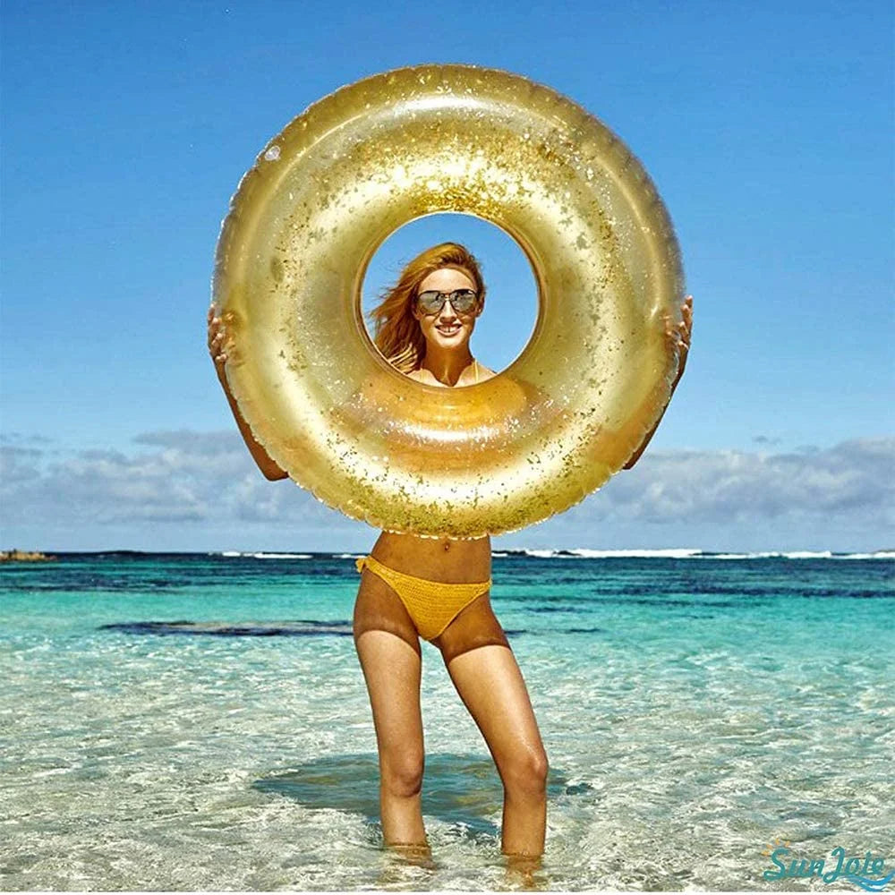 48 Inch Inflatable Pool Ring Float B387