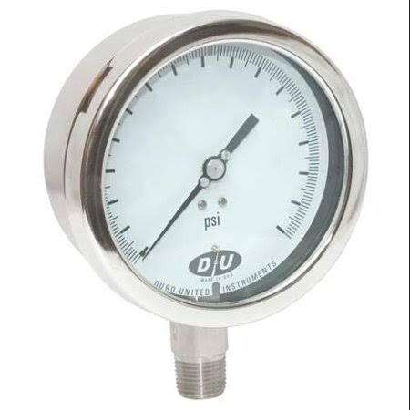Compound Gauge, 30 HG to 400 Psi, 4-1/2In S31977
