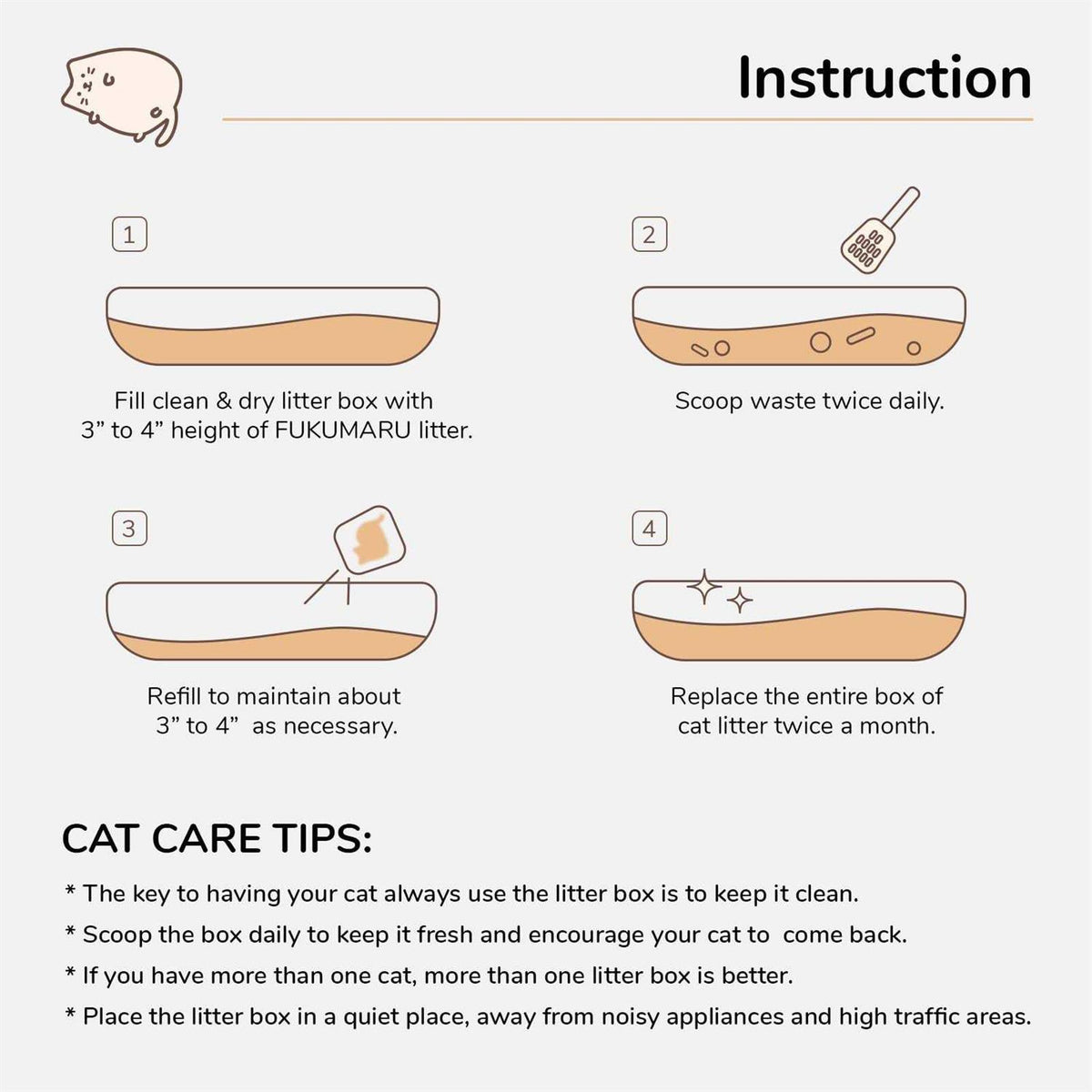 Tofu Cat Litter Clumping Dust Free Unscented Flushable Lightweight Low Tracking J840063