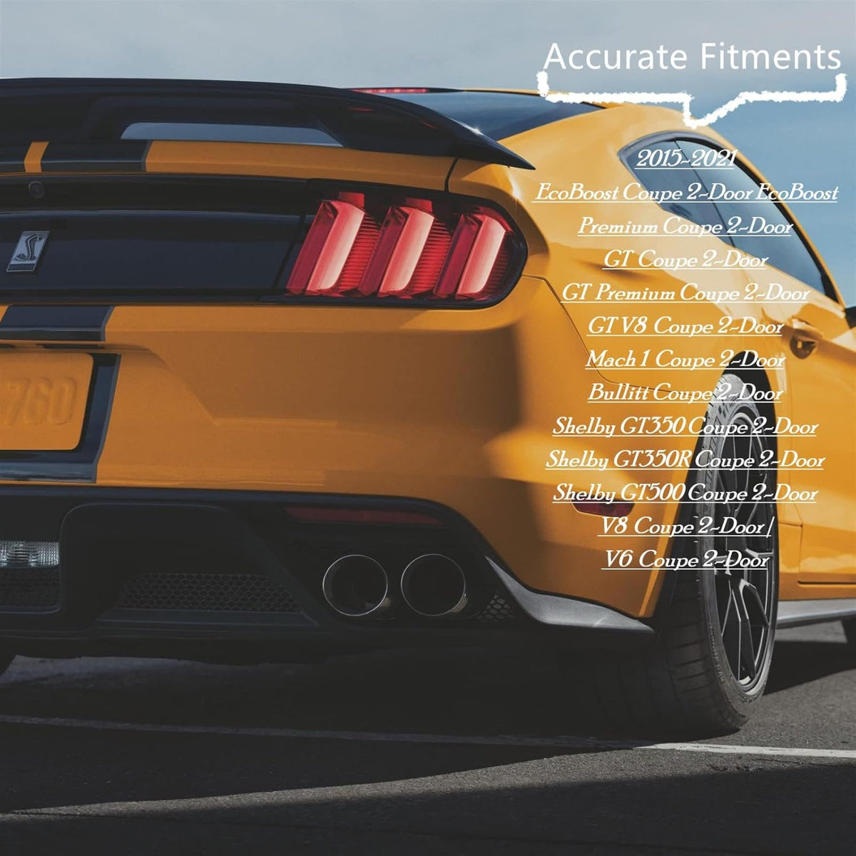 Glossy Black Rear Trunk Wing Spoiler F965947