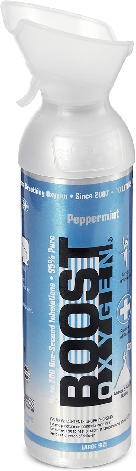 4 Pack Large 10L Natural Portable Pure Oxygen Canister W497478