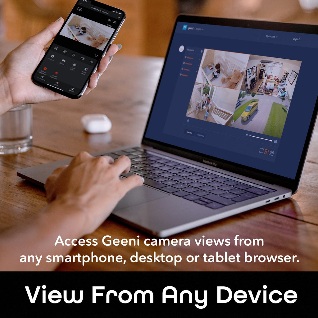 Indoor Smart WiFi Security Camera 1080p HD with 2-Way Audio Night Vision A675