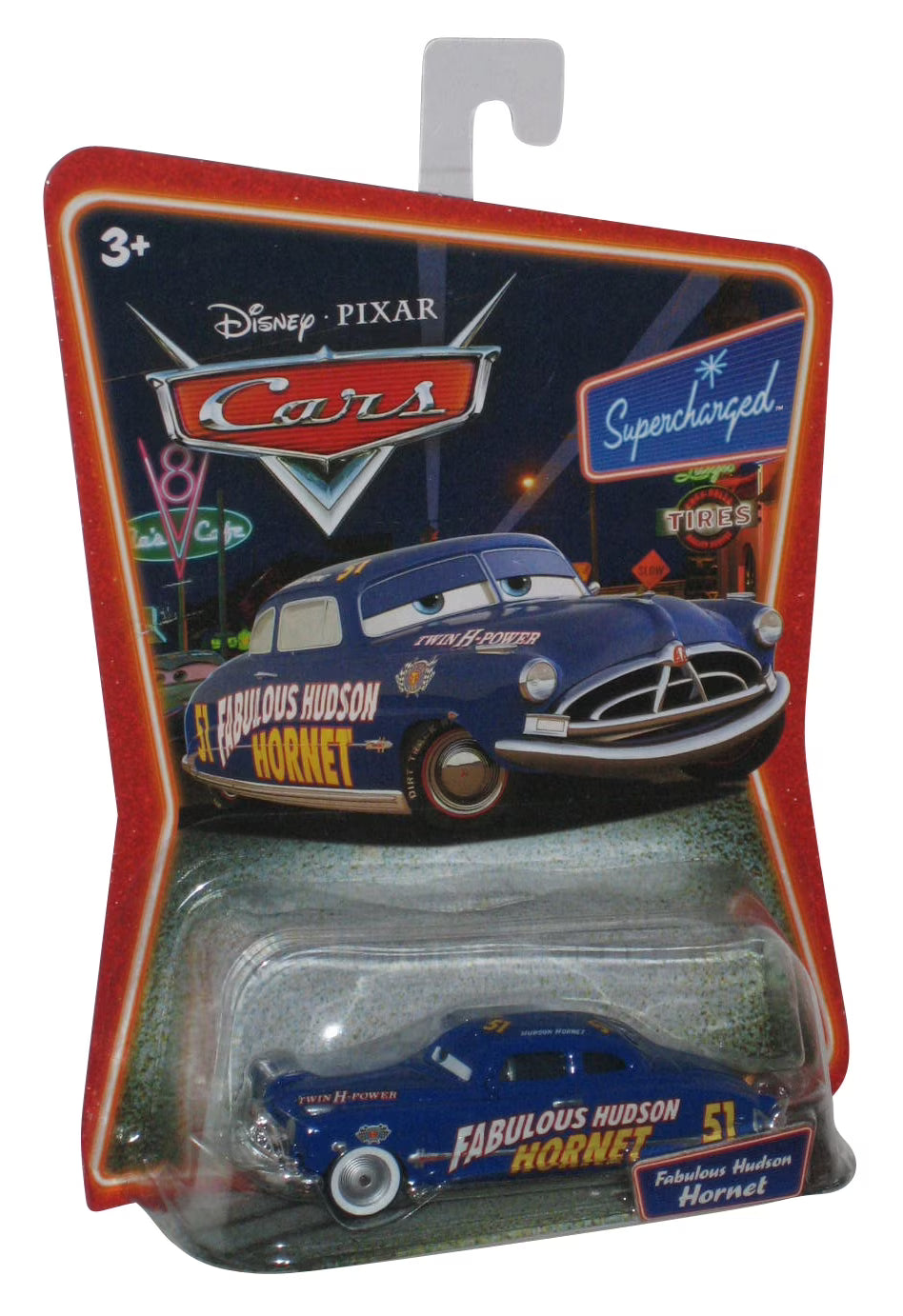 White Tires Toy Car W94665
